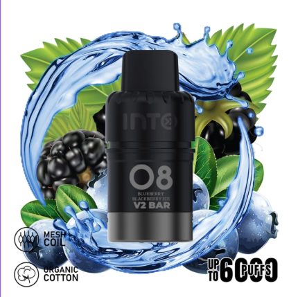 INTO V2 (Compatible IGET Bar Plus) Blueberry Blackberry Ice - LocalCigSupplies Australia