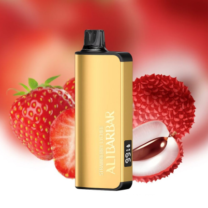 Alibarbar INGOT 9000 Strawberry Lychee - LocalCigSupplies Australia