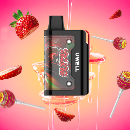 UWELL 7000 Chupa Chups Strawberry - LocalCigSupplies Australia