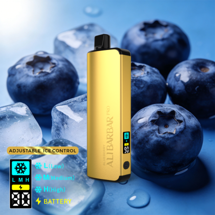 ALIBARBAR PRO 12000 Ice Adjust Blueberry - LocalCigSupplies Australia