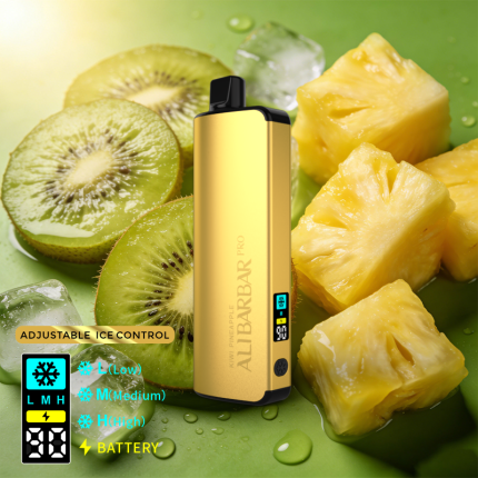 ALIBARBAR PRO 12000 Ice Adjust Kiwi Pineapple - LocalCigSupplies Australia