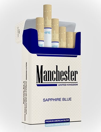 Manchester Sapphire Blue （pack） - LocalCigSupplies Australia