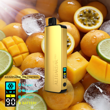 ALIBARBAR PRO 12000 Ice Adjust Passionfruit Mango Lime - LocalCigSupplies Australia