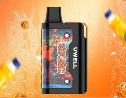 UWELL 7000 Chupa Chups Fizzy Orange - LocalCigSupplies Australia