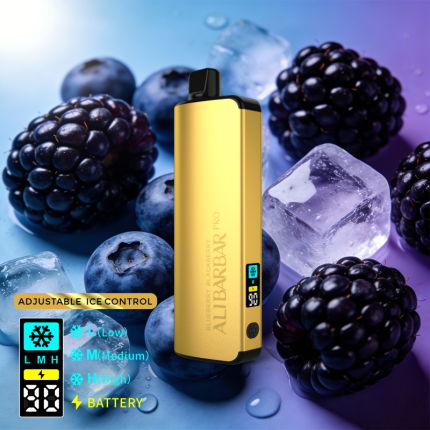 ALIBARBAR PRO 12000 Ice Adjust Blueberry-Blackberry - LocalCigSupplies Australia
