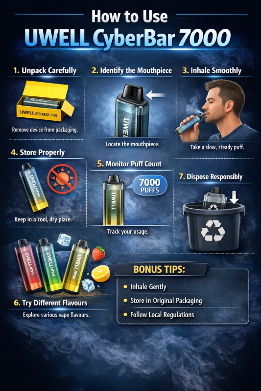 uwell-cyberbar-7000-usage-guide