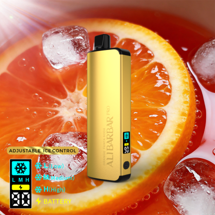 ALIBARBAR PRO 12000 Ice Adjust Orange Fanta soda - LocalCigSupplies Australia
