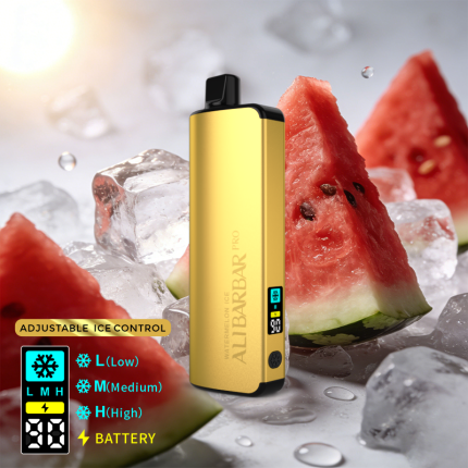 ALIBARBAR PRO 12000 Ice Adjust Watermelon ice - LocalCigSupplies Australia