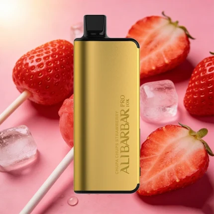 Alibarbar Pro 10k CHUPA CHUPS STRAWBERRY - LocalCigSupplies Australia
