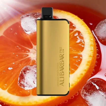 Alibarbar Pro 10k ORANGE FANTA SODA - LocalCigSupplies Australia