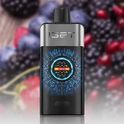 IGET One 12000 Blackberry Cherry Pomegranate - LocalCigSupplies Australia