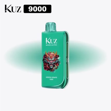 KUZ Ultra 9000 Green Grape Kiwi - LocalCigSupplies Australia