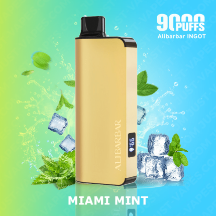 Alibarbar INGOT 9000 Miami Mint - LocalCigSupplies Australia